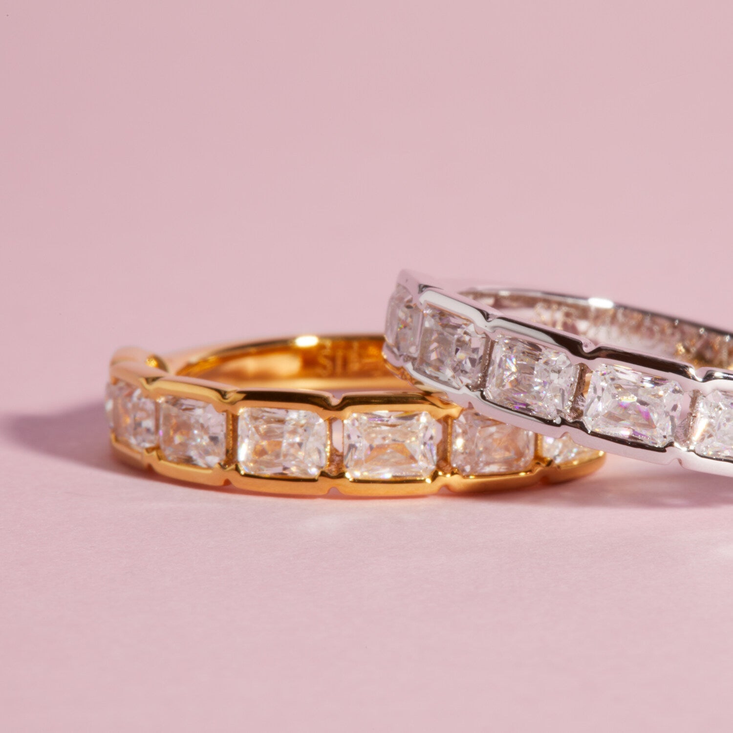 18K gold plated | White | 58, 18K gold plated | White | 56, 18K gold plated | White | 54, 18K gold plated | White | 50
