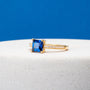 18K gold plated | Blue | 58