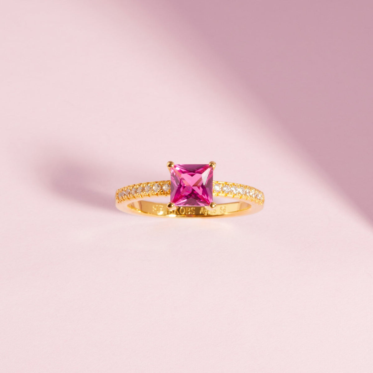 18K gold plated | Rose | 50