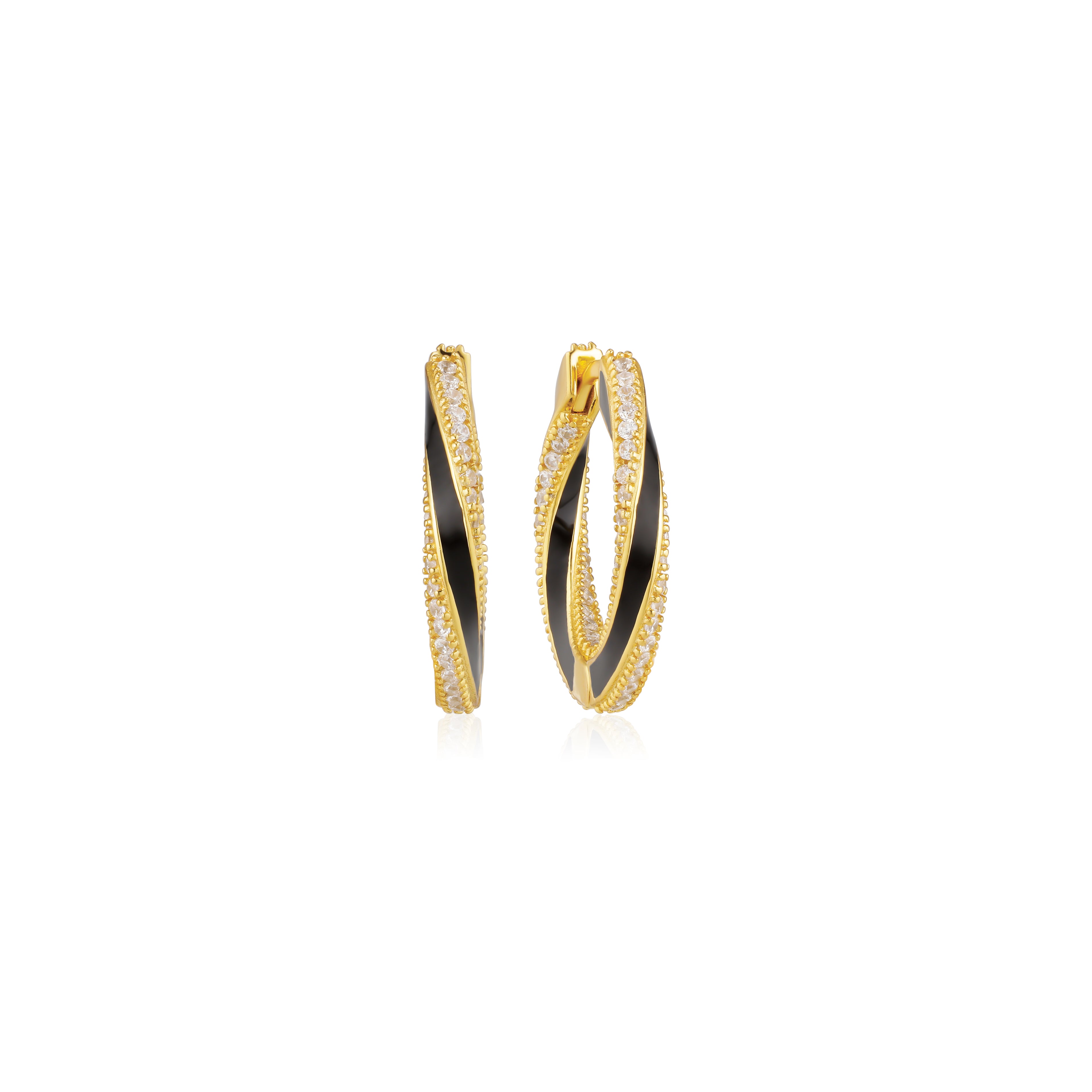 Ferrara Nero Medio Auskarai