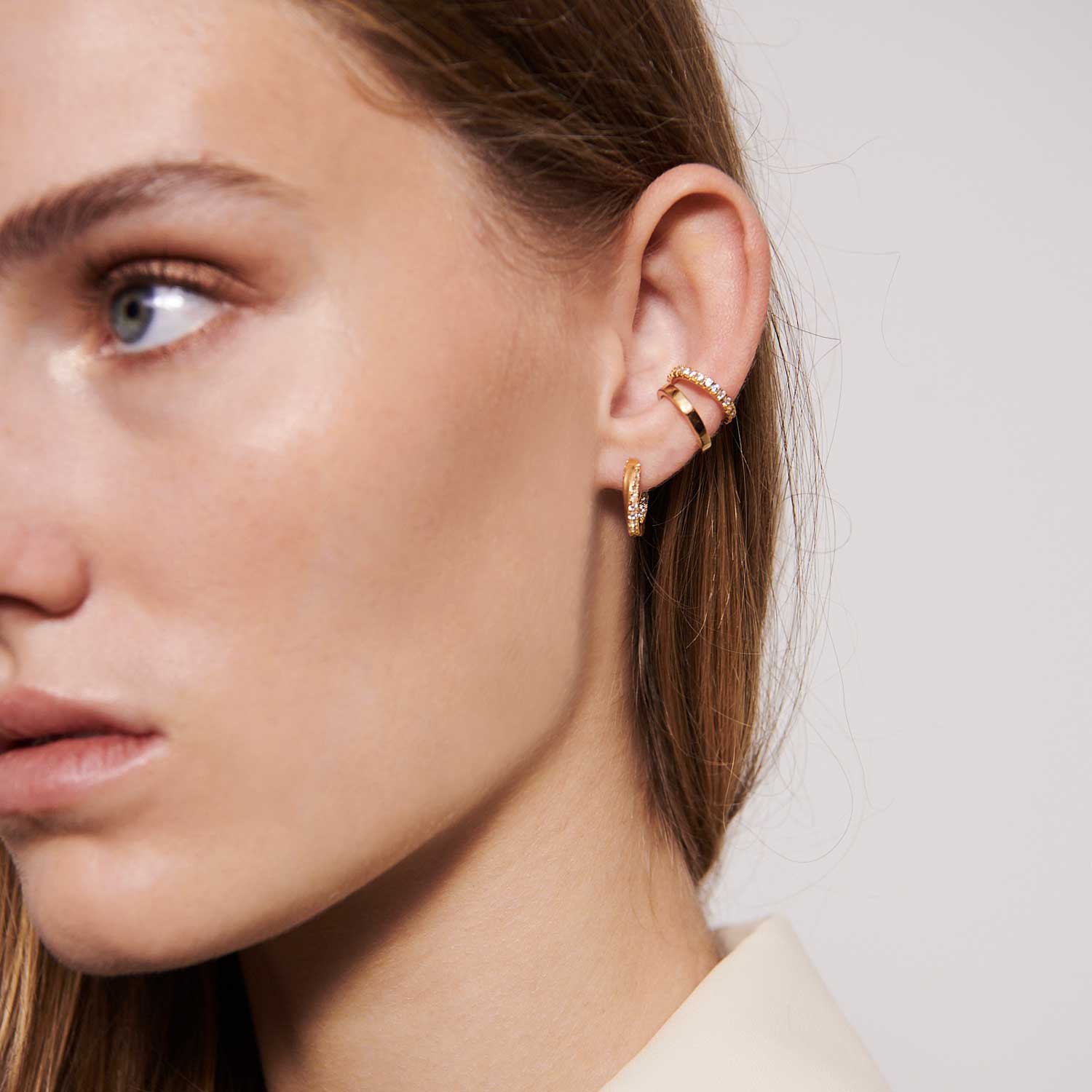 Ellera Piccolo Ear Cuff Auskaras, Paauksuotas