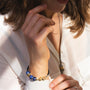 Round Blue Sodalite Facet TSTBE-00052
