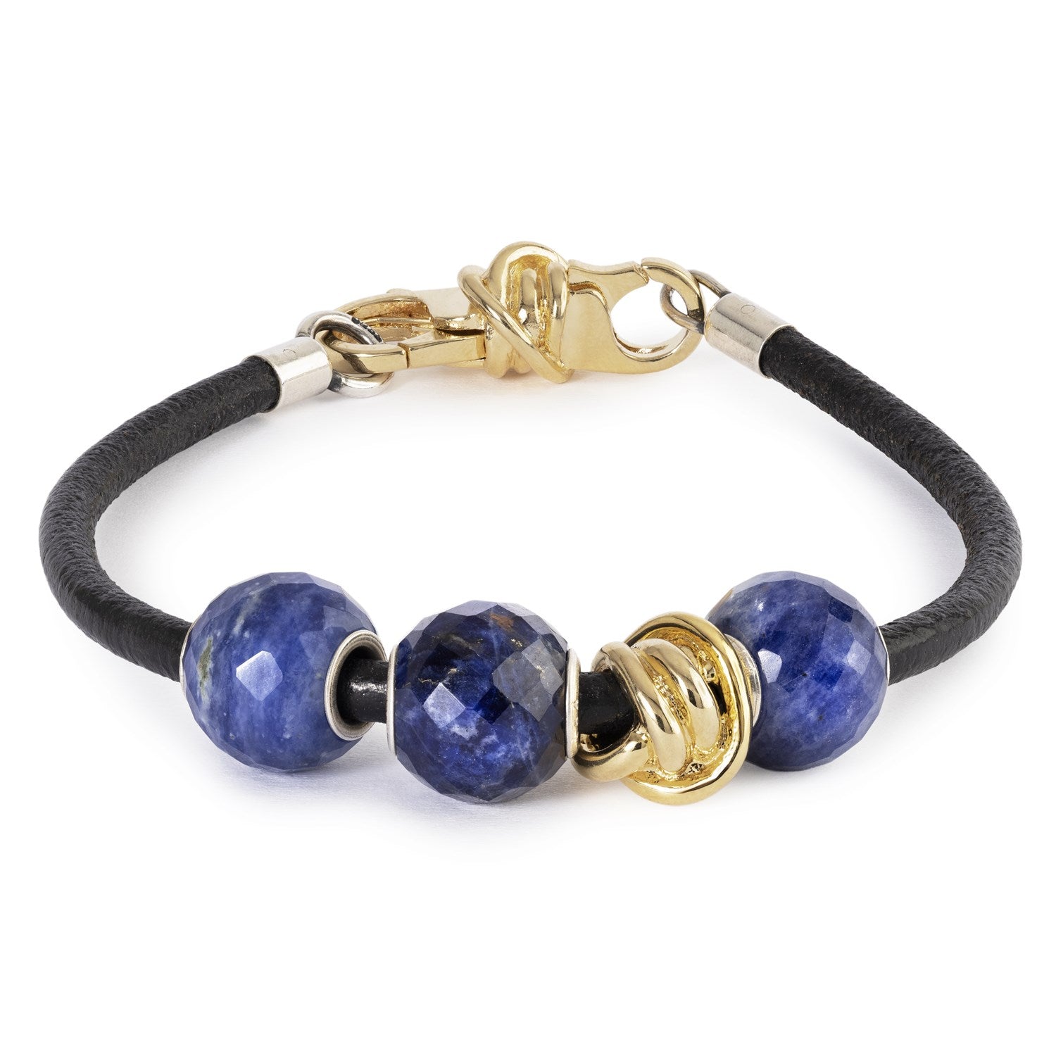 Round Blue Sodalite Facet TSTBE-00052